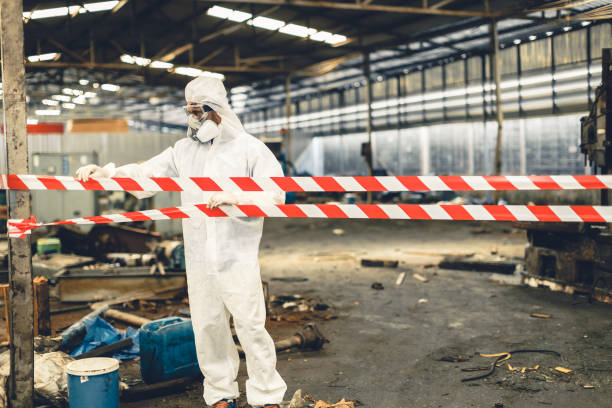Professional Biohazard technician working in Forestville, OH